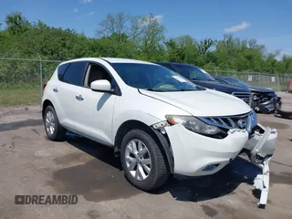 2014 Nissan Murano SV with VIN JN8AZ1MU3EW408031, listed as a IAAI auction lot 42060701 with 160,485 mi miles and . Bid and sale history available at carsss.com. Image 1.