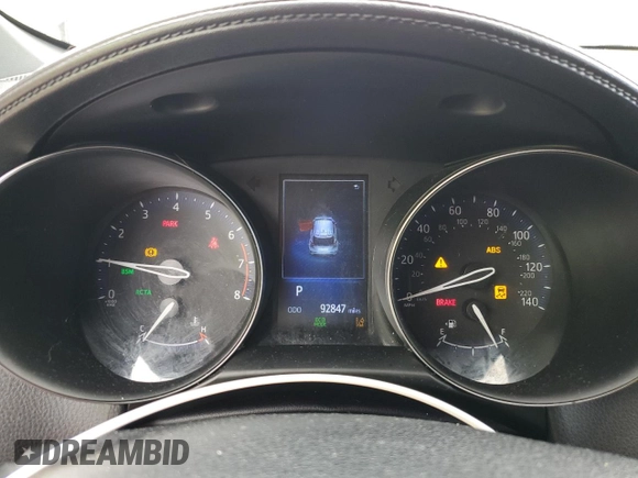 2018 Toyota C-HR XLE with VIN NMTKHMBX8JR001705, listed as a Copart auction lot 57764705 with 92,847 mi miles and Salvage title. Bid and sale history available at DreamBid. Image 9.