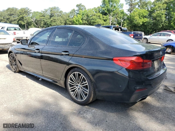 2017 BMW 5 Series 530i with VIN WBAJA5C36HG455908, listed as a Copart auction lot 56916144 with 0 mi miles and Salvage Title. Bid and sale history available at carsss.com. Image 2.