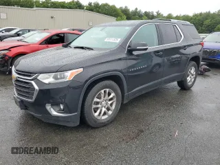 2018 Chevrolet Traverse LT Cloth with VIN 1GNERGKW6JJ254160, listed as a Copart auction lot 60411325 with 84,597 mi miles and Salvage title. Bid and sale history available at DreamBid. Image 1.