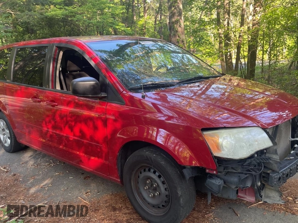 2013 Dodge Grand Caravan SE with VIN 2C4RDGBG7DR506614, listed as a Copart auction lot 54992185 with 154,290 mi miles and Clean Title. Bid and sale history available at DreamBid. Image 1.