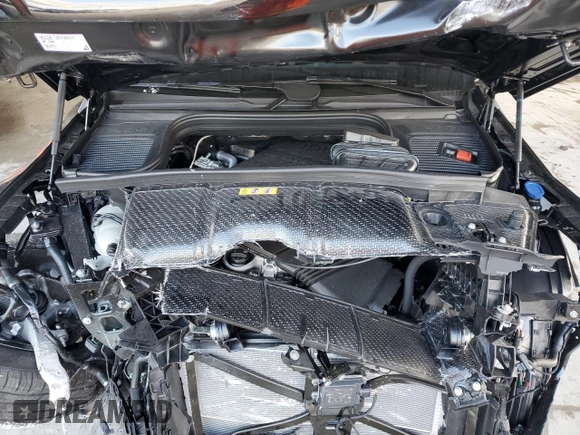 2025 Mercedes-Benz GLE 450 with VIN 4JGFD5KB4SB358859, listed as a Copart auction lot 86479754 with 289 mi miles and Non repairable. Bid and sale history available at DreamBid. Image 12.