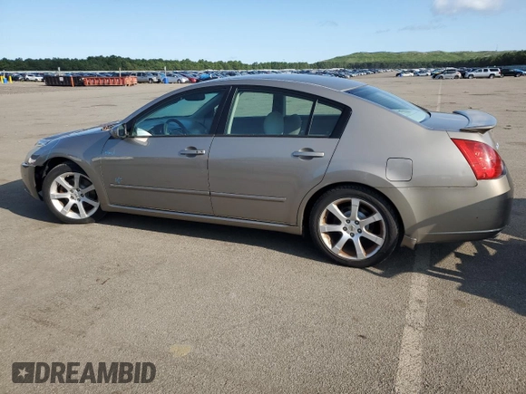 2008 Nissan Maxima 3.5 SE with VIN 1N4BA41E08C836320, listed as a Copart auction lot 68231284 with 142,370 mi miles and Salvage Title. Bid and sale history available at carsss.com. Image 2.