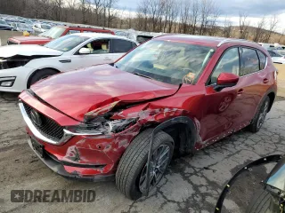 2021 Mazda CX-5 Signature with VIN JM3KFBEY2M0351720, listed as a Copart auction lot 79309063 with 21,349 mi miles and Salvage Title. Bid and sale history available at carsss.com. Image 1.