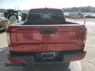 2022 Nissan Frontier S with VIN 1N6ED1EKXNN617813, listed as a Copart auction lot 68093124 with 60,994 mi miles and Salvage Title. Bid and sale history available at carsss.com. Image 6.