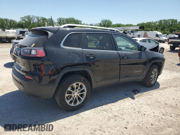 2019 Jeep Cherokee Latitude Plus z VIN 1C4PJMLBXKD409716, wystawiony jako Copart lot #56367955 z przebiegiem 53 831 mil mil oraz Szkoda całkowita • Salvage title. Historia ofert i sprzedaży dostępna na DreamBid. Obrazek 3.