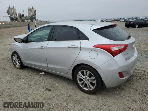 2013 Hyundai Elantra GT with VIN KMHD35LEXDU109072, listed as a Copart auction lot 76022504 with 133,006 mi miles and Salvage Title. Bid and sale history available at carsss.com. Image 2.