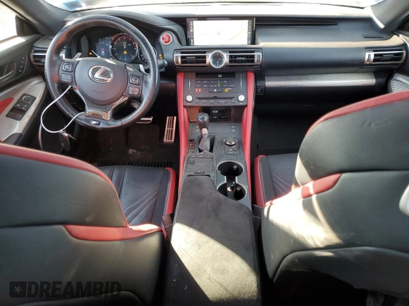 2020 Lexus RC F with VIN JTHDP5BC1L5007885, listed as a Copart auction lot 41475365 with 24,227 mi miles and Non repairable. Bid and sale history available at DreamBid. Image 8.