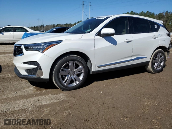 2021 Acura RDX w/Advance Package with VIN 5J8TC1H70ML009721, listed as a Copart auction lot 45883515 with 31,868 mi miles and Salvage Title. Bid and sale history available at carsss.com. Image 1.