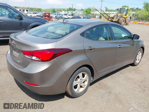 2014 Hyundai Elantra SE z VIN 5NPDH4AE6EH540538, wystawiony jako IAAI lot #42234915 z przebiegiem 94 297 mil mil oraz . Historia ofert i sprzedaży dostępna na DreamBid. Obrazek 4.
