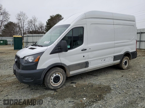 2023 Ford Transit Cargo z VIN 1FTBR1X87PKA66141, wystawiony jako Copart lot #44143135 z przebiegiem 11 856 mil mil oraz Szkoda całkowita • Salvage title. Historia ofert i sprzedaży dostępna na DreamBid. Obrazek 1.
