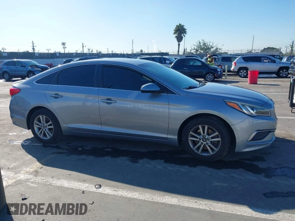 2017 Hyundai Sonata SE with VIN 5NPE24AF3HH564783, listed as a IAAI auction lot 41744125 with Not Provided miles. Bid and sale history available at carsss.com. Image 13.