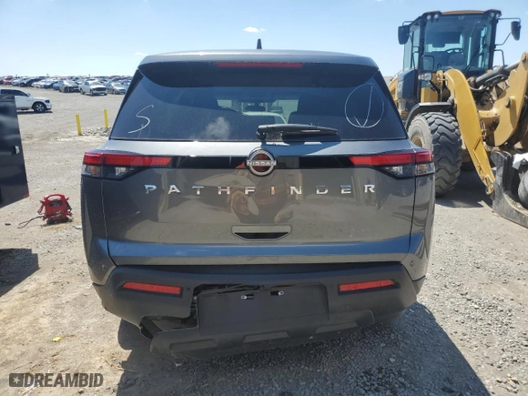 2023 Nissan Pathfinder S with VIN 5N1DR3AAXPC223821, listed as a Copart auction lot 47445344 with 104,134 mi miles. Bid and sale history available at carsss.com. Image 6.