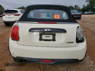 2017 MINI Convertible Cooper with VIN WMWWG5C38H3C20537, listed as a Copart auction lot 73548734 with 66,652 mi miles and Salvage Title. Bid and sale history available at carsss.com. Image 6.