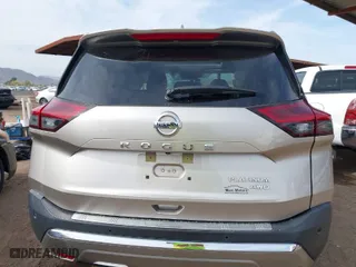 2021 Nissan Rogue Platinum with VIN JN8AT3DDXMW321075, listed as a IAAI auction lot 41923143 with 173,864 mi miles. Bid and sale history available at carsss.com. Image 16.