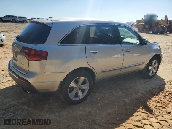 2012 Acura MDX Tech Pkg with VIN 2HNYD2H36CH536351, listed as a Copart auction lot 48763035 with 97,169 mi miles and Salvage Title. Bid and sale history available at carsss.com. Image 3.