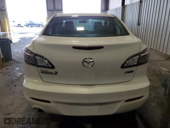 2013 Mazda 3 i Sport with VIN JM1BL1UP9D1832854, listed as a Copart auction lot 64844695 with 83,381 mi miles and Salvage title. Bid and sale history available at DreamBid. Image 6.