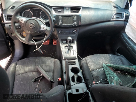 2016 Nissan Sentra SR with VIN 3N1AB7AP7GL675542, listed as a Copart auction lot 52173275 with 87,494 mi miles and Salvage Title. Bid and sale history available at DreamBid. Image 8.