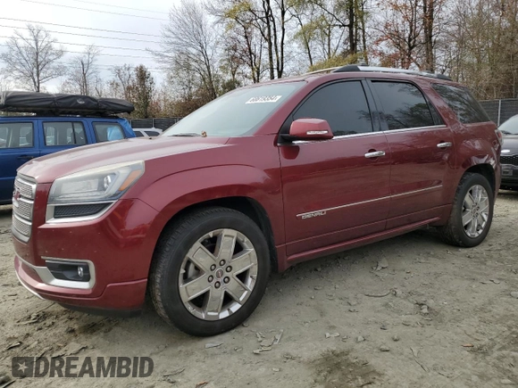 2016 GMC Acadia Denali with VIN 1GKKVTKD4GJ284205, listed as a Copart auction lot 41956675 with 0 mi miles and Non Repairable. Bid and sale history available at carsss.com. Image 1.