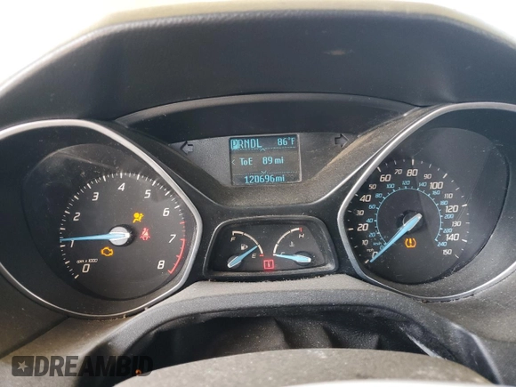 2012 Ford Focus SE with VIN 1FAHP3F25CL469778, listed as a Copart auction lot 68039544 with 120,696 mi miles and Salvage Title. Bid and sale history available at DreamBid. Image 9.