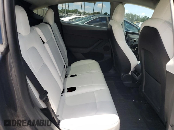 2022 Tesla Model Y Performance with VIN 7SAYGDEF3NF532311, listed as a Copart auction lot 62997535 with 60,530 mi miles and Salvage title. Bid and sale history available at DreamBid. Image 10.