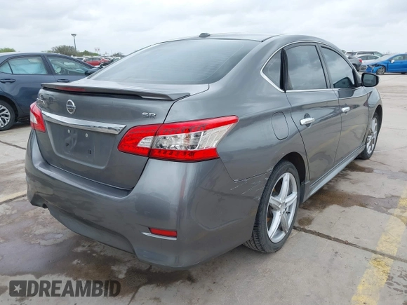 2015 Nissan Sentra SR with VIN 3N1AB7AP0FY301369, listed as a IAAI auction lot 41877667 with 131,082 mi miles and . Bid and sale history available at DreamBid. Image 4.