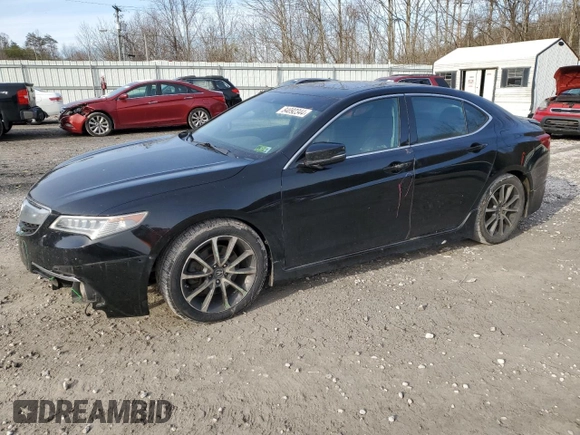 2015 Acura TLX V6 Advance with VIN 19UUB3F71FA001406, listed as a Copart auction lot 84092344 with 133,659 mi miles and Salvage Title. Bid and sale history available at carsss.com. Image 1.