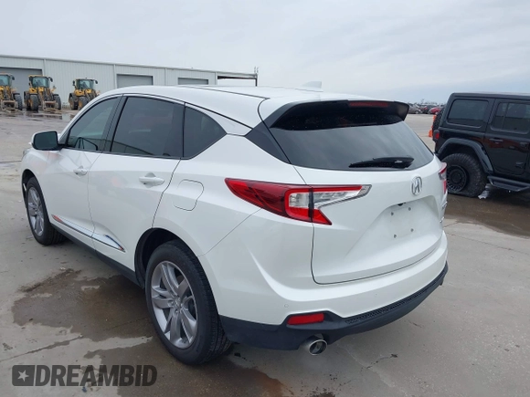 2020 Acura RDX Advance with VIN 5J8TC2H72LL022362, listed as a IAAI auction lot 41254692 with 18,739 mi miles and . Bid and sale history available at DreamBid. Image 3.