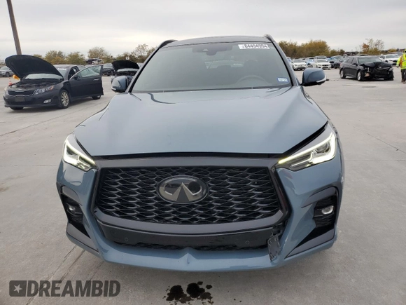 2023 Infiniti QX50 Sport z VIN 3PCAJ5FA6PF115972, wystawiony jako Copart lot #84494994 z przebiegiem 27 121 mil mil oraz Szkoda całkowita • Salvage title. Historia ofert i sprzedaży dostępna na DreamBid. Obrazek 5.