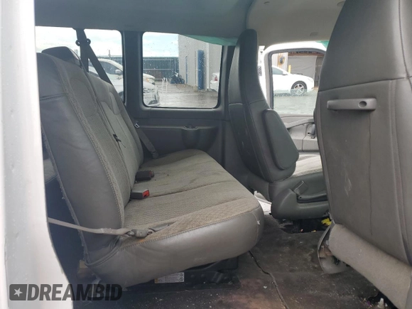 2020 Chevrolet Express Passenger LT with VIN 1GAZGPFG5L1188604, listed as a Copart auction lot 56283275 with 103,635 mi miles and Salvage title. Bid and sale history available at DreamBid. Image 11.