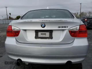 2007 BMW 3 Series 335i with VIN WBAVB73527KY60722, listed as a Copart auction lot 48382075 with 164,453 mi miles and Salvage Title. Bid and sale history available at carsss.com. Image 6.