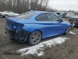 2014 BMW 2 Series 228i with VIN WBA1F5C57EV255677, listed as a Copart auction lot 52769705 with 123,755 mi miles and Clean Title. Bid and sale history available at DreamBid. Image 3.