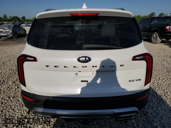 2020 Kia Telluride EX with VIN 5XYP34HC1LG068141, listed as a Copart auction lot 52440615 with 48,015 mi miles and Salvage Title. Bid and sale history available at DreamBid. Image 6.