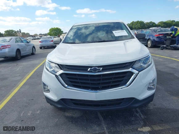 2019 Chevrolet Equinox LS with VIN 2GNAXHEV9K6237980, listed as a IAAI auction lot 41265515 with 84,437 mi miles. Bid and sale history available at carsss.com. Image 12.