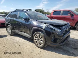 2023 Toyota RAV4 XLE Premium with VIN 2T3A1RFV9PC390368, listed as a Copart auction lot 47076365 with 10,609 mi miles and Salvage Title. Bid and sale history available at carsss.com. Image 4.