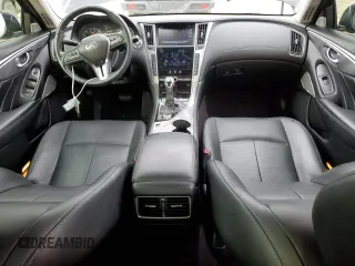 2018 Infiniti Q50 Luxe with VIN JN1EV7APXJM361910, listed as a Copart auction lot 45209005 with 78,544 mi miles and Clean title. Bid and sale history available at DreamBid. Image 8.