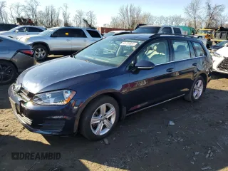 2015 Volkswagen Golf SportWagen TDI SEL with VIN 3VWCA7AU2FM515525, listed as a Copart auction lot 85730864 with 60,444 mi miles and Salvage Title. Bid and sale history available at carsss.com. Image 1.