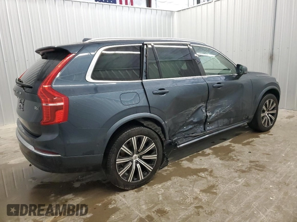 2023 Volvo XC90 Plus with VIN YV4062PN5P1990558, listed as a Copart auction lot 43337985 with 45,766 mi miles and Clean Title. Bid and sale history available at carsss.com. Image 3.