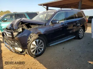 2017 Mercedes-Benz GLS 450 with VIN 4JGDF6EEXHA939004, listed as a Copart auction lot 67556484 with 86,800 mi miles and Salvage Title. Bid and sale history available at DreamBid. Image 1.