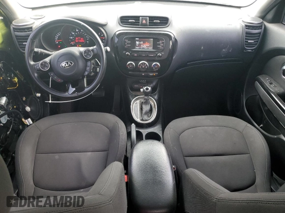 2014 Kia Soul + with VIN KNDJX3A52E7714660, listed as a Copart auction lot 53285675 with 115,045 mi miles and Salvage Title. Bid and sale history available at DreamBid. Image 8.