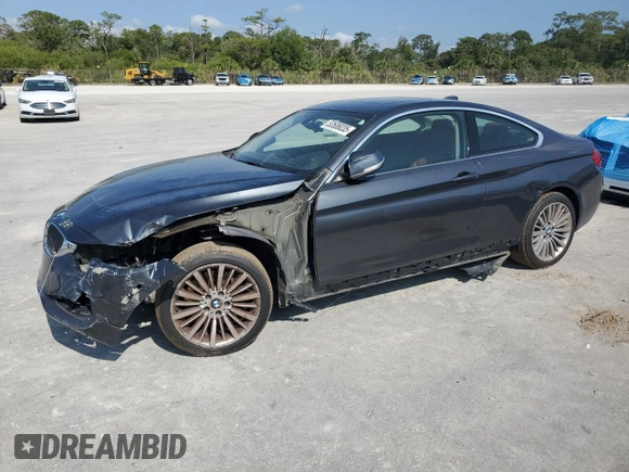2014 BMW 4 Series 435i xDrive с VIN WBA3R5C5XEK187960, выставлен на аукционе Copart как лот 53506035 с пробегом 79 468 миль миль и Списание • Salvage title. История ставок и продаж доступна на DreamBid. Изображение 1.