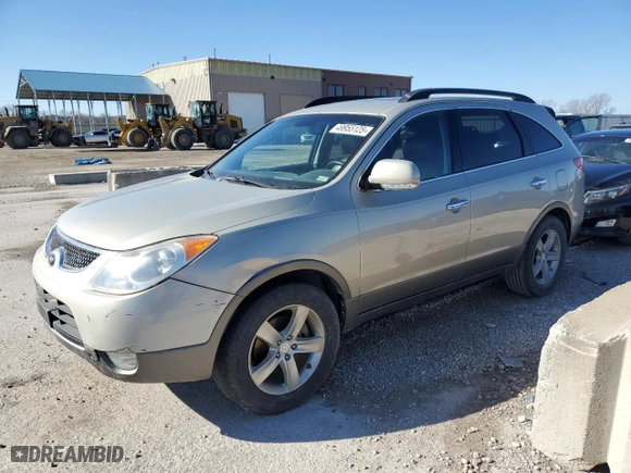 2008 Hyundai Veracruz GLS with VIN KM8NU13C28U069035, listed as a Copart auction lot 49955125 with 224,834 mi miles and Clean Title. Bid and sale history available at carsss.com. Image 1.