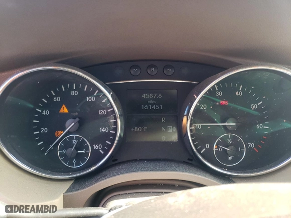 2006 Mercedes-Benz R-Class 3.5L with VIN 4JGCB65E46A024329, listed as a Copart auction lot 72816794 with 161,451 mi miles and Salvage Title. Bid and sale history available at carsss.com. Image 9.