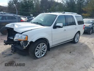 2015 Ford Expedition Limited with VIN 1FMJU2AT4FEF44540, listed as a IAAI auction lot 41771200 with 130,744 mi miles and . Bid and sale history available at DreamBid. Image 2.