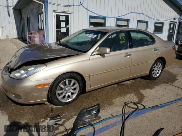2002 Lexus ES 300 with VIN JTHBF30G020051456, listed as a Copart auction lot 57432435 with 148,207 mi miles and Salvage title. Bid and sale history available at DreamBid. Image 1.