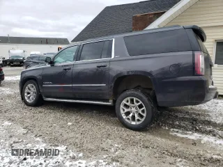 2015 GMC Yukon XL SLT with VIN 1GKS2HKC5FR129143, listed as a Copart auction lot 47723645 with 205,147 mi miles and Salvage Title. Bid and sale history available at carsss.com. Image 2.