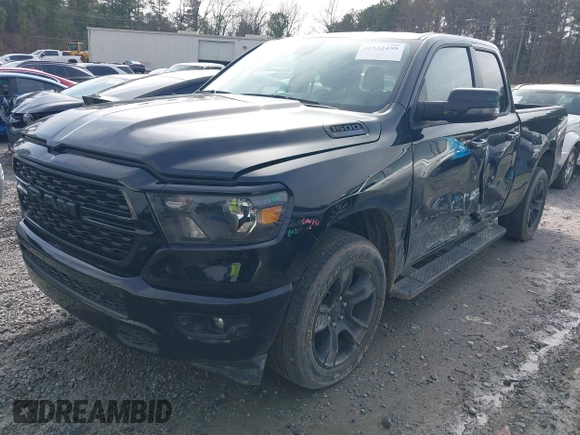 2023 Ram 1500 Big Horn with VIN 1C6SRFBTXPN617970, listed as a IAAI auction lot 41532459 with 40,014 mi miles. Bid and sale history available at carsss.com. Image 17.