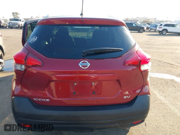 2019 Nissan Kicks SV with VIN 3N1CP5CU3KL493055, listed as a IAAI auction lot 41313642 with 57,520 mi miles. Bid and sale history available at carsss.com. Image 15.