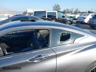 2018 Infiniti Q60 3.0t LUXE with VIN JN1EV7EK9JM343297, listed as a IAAI auction lot 41403700 with 38,995 mi miles. Bid and sale history available at carsss.com. Image 6.