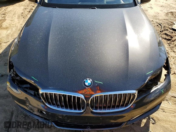 2016 BMW 7 Series 740i with VIN WBA7E2C53GG504463, listed as a Copart auction lot 47725315 with 136,617 mi miles and Salvage Title. Bid and sale history available at carsss.com. Image 11.